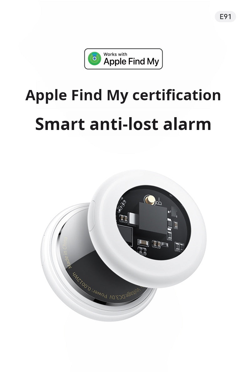 Universal iOS GPS track locator tag