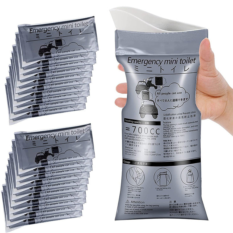 5 PCS VOMIT BAG AND 5 PCS URINE BAG COMBO