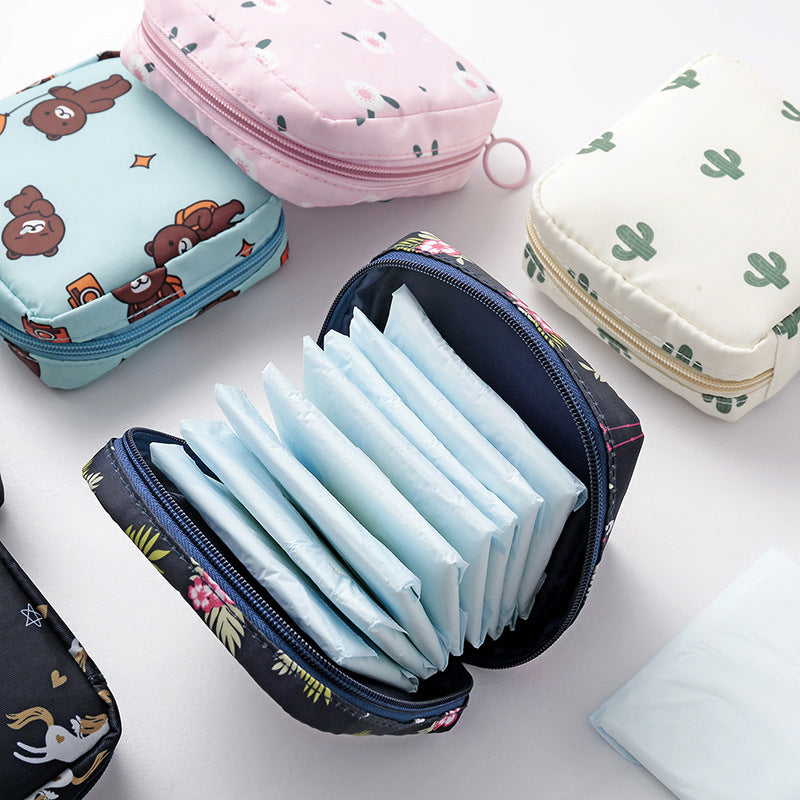 Portable Bag Sanitary Napkin Storage Bag