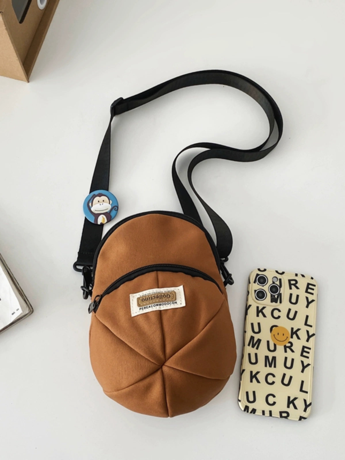 Mini crossbody , lightweight everyday bag for travel and hiking