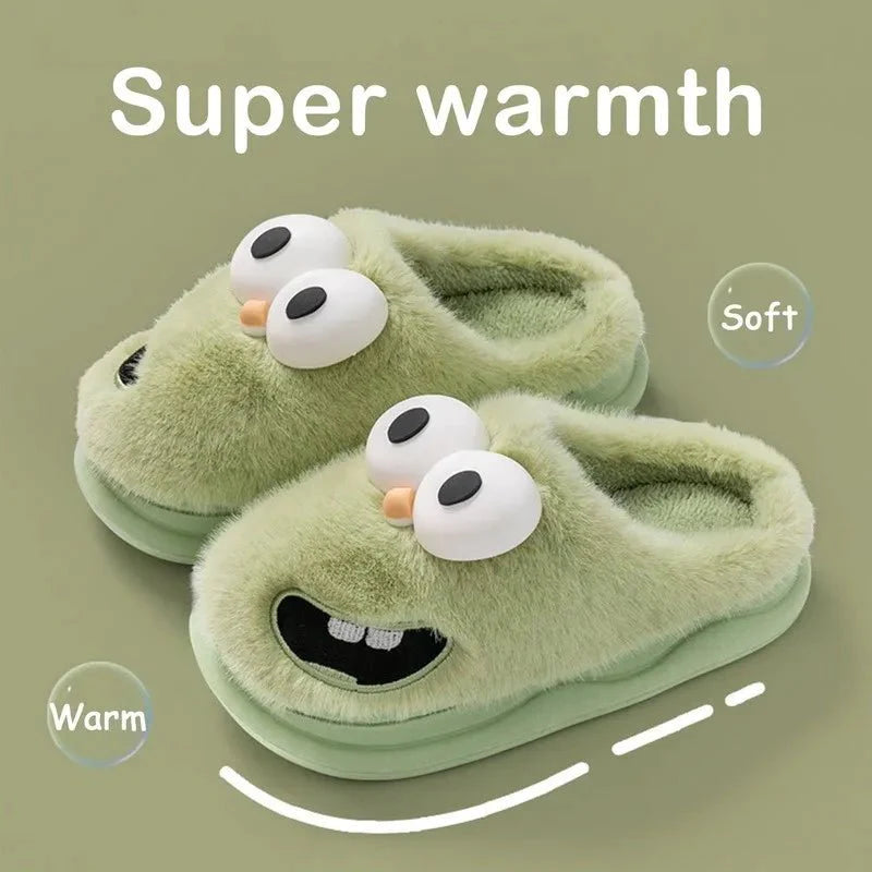 Fluffy & Cozy Plush Slippers For Women With Soft Furr